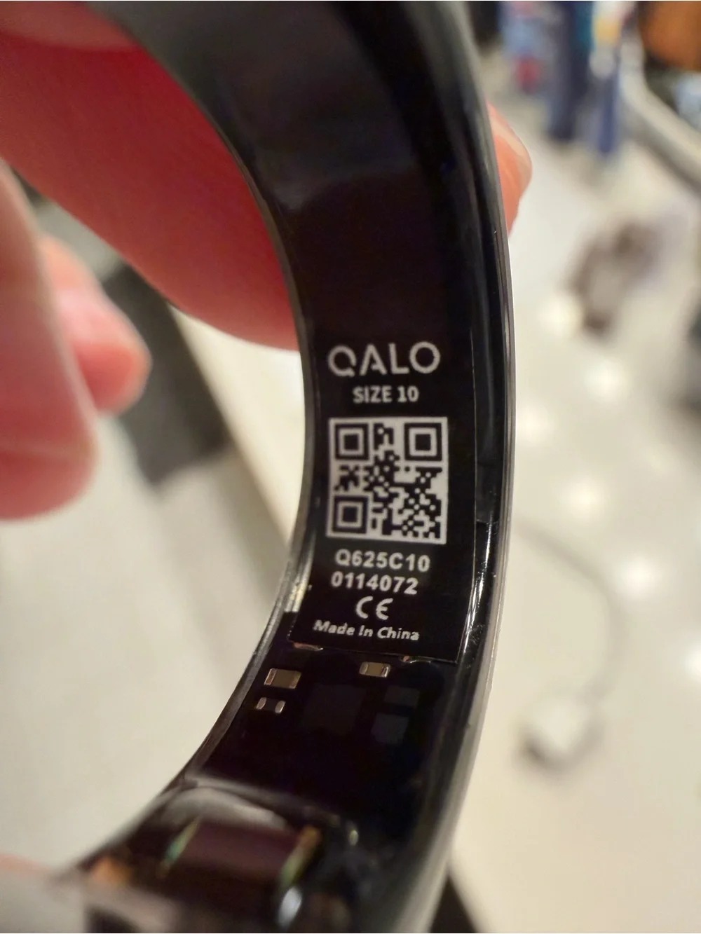 QALO QRNT Smart Ring - size 10
